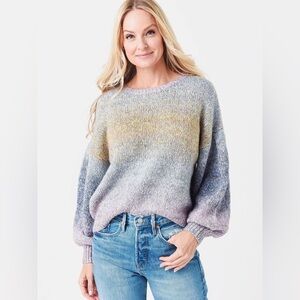 Z SUPPLY Women's Kersa Ombre Sweater XS